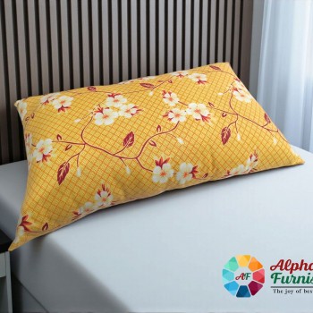 Sale Active 16 x 24 Inch Medium Hard White Cotton Filled Standard Size Pillow – Pack of 2